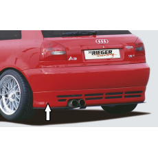 Rieger spoiler pod zadní nárazník pro Audi A3 8L 3-dvéř., 5-dvéř., plast ABS bez povrchové úpravy