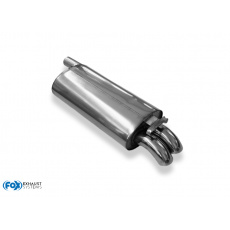 Fox Sportauspuff koncový tlumič výfuku s koncovkou 2x55 Typ 26 pro Audi 100 C3 s motorem 2.3 Fox Sportauspuff koncový tlumič výfuku s koncovkou 2x55 Typ 26 pro Audi 100 C3 s motorem 2.3