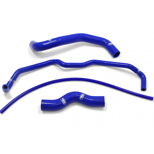 Samco Sport 4-dílná sada silikonových hadic pro vedení chladicí kapaliny pro Nissan 350Z (Z33) 2005 - on s motorem VQ35DE, s man. převodovkou, JDM, barva: modrá
