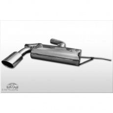 Fox Sportauspuff koncový tlumič výfuku s koncovkou 129x106 Typ 32 pro Volkswagen Golf V s motorem 2.0 FSI Turbo, 2.0 GTD Fox Sportauspuff koncový tlumič výfuku s koncovkou 129x106 Typ 32 pro Volkswagen Golf V s motorem 2.0 FSI Turbo, 2.0 GTD