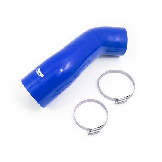 Forge Motorsport silikonová hadice sání pro VW Golf 8 GTI, Octavia 4 RS a další EA888.4 s turbodmychadlem Garrett, barva: modrá Forge Motorsport silikonová hadice sání pro VW Golf 8 GTI, Octavia 4 RS a další EA888.4 s turbodmychadlem Garrett, barva: modrá