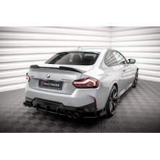 Maxton Design patka na zadní okno pro BMW řada 2 G42 M240i, G42 M-Pack, G42 Standard, černý lesklý plast ABS