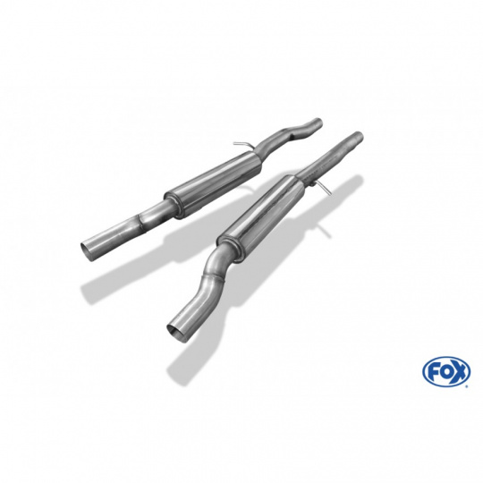 Fox Sportauspuff přední díl s tlumičem pro Audi A6 4F s motorem 4.2 quattro Fox Sportauspuff přední díl s tlumičem pro Audi A6 4F s motorem 4.2 quattro