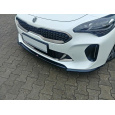 Maxton Design spoiler pod přední nárazník ver.1 pro Kia Stinger GT, carbon-Look