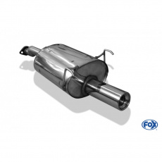 Fox Sportauspuff koncový tlumič výfuku s koncovkou 1x90 Typ 13 pro Honda Civic V s motorem 1.4 (EJ9), určeno pro hatchback Fox Sportauspuff koncový tlumič výfuku s koncovkou 1x90 Typ 13 pro Honda Civic V s motorem 1.4 (EJ9), určeno pro hatchback