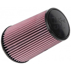 K&N univerzální kulatý zkosený filtr se vstupem 114 mm a výškou 213 mm, gumový vrchlík
