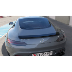 Maxton Design prodloužení spoileru pro Mercedes AMG GT S C190, černý lesklý plast ABS