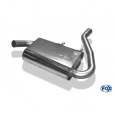 Fox Sportauspuff středový tlumič výfuku pro Volkswagen Corrado G60 s motorem 1.8