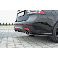 Maxton Design boční difuzory pod zadní nárazník pro Saab 9-3 Aero/Mk2 Facelift, carbon-Look