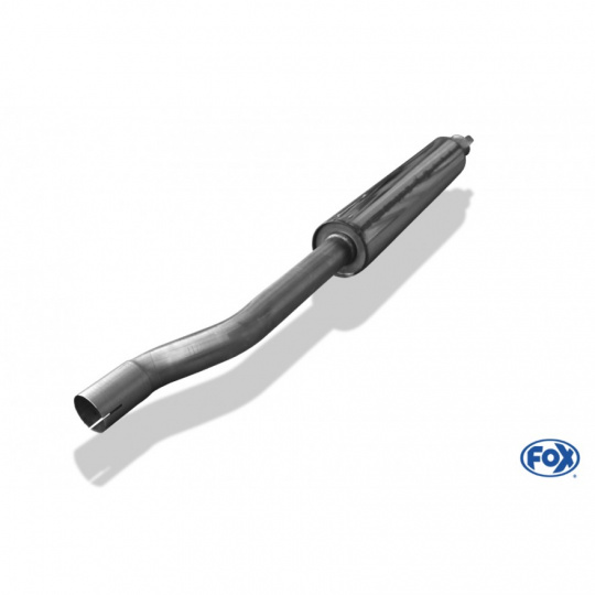 Fox Sportauspuff přední díl s tlumičem pro Audi 80 B4 s motorem 1.6, 1.9 D, 2.0