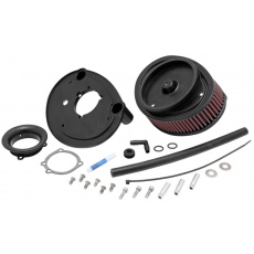 K&N Street Metal sportovní kit sání pro HARLEY DAVIDSON FLSTN Softail Deluxe 103 CI 2012 lakovaný vrchlík kovový vrchlík, výška: 56 mm w/2-1/4 inch Tall Filter