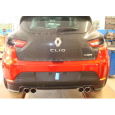 Fox Sportauspuff koncový tlumič výfuku s koncovkou 2x90 Typ 16 na obou stranách pro Renault Clio IV s motorem 1.6 RS Fox Sportauspuff koncový tlumič výfuku s koncovkou 2x90 Typ 16 na obou stranách pro Renault Clio IV s motorem 1.6 RS