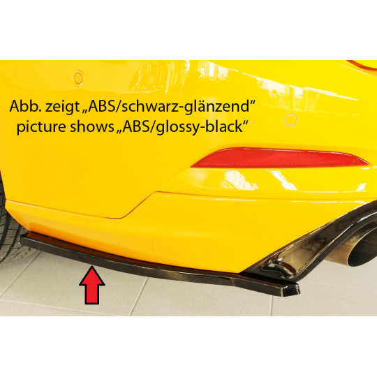 Rieger spoiler pod zadní nárazník na levé straně pro Ford Focus 4 DEH 5-dvéř. (combi) r.v. 09/18-, plast ABS bez povrchové úpravy