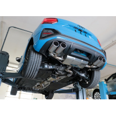 Fox Sportauspuff koncový tlumič výfuku včetně předního tlumiče s koncovkou 2x115x85 Typ 32 na obou stranách pro Audi Q2 2019- s motorem 2.0 Fox Sportauspuff koncový tlumič výfuku včetně předního tlumiče s koncovkou 2x115x85 Typ 32 na obou stranách pro Audi Q2 2019- s motorem 2.0