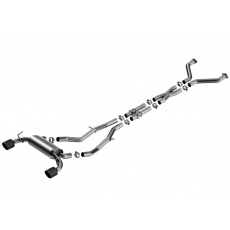 Borla Cat-Back výfukový systém "S-Type" pro Nissan Z 3.0L V6, automat/manual, RWD, 2-dveř., r.v. 2023-2024, typ koncovek: karbonové Borla Cat-Back výfukový systém "S-Type" pro Nissan Z 3.0L V6, automat/manual, RWD, 2-dveř., r.v. 2023-2024, typ koncovek: karbonové