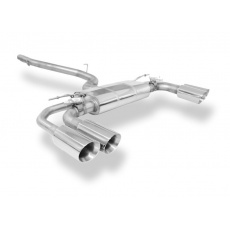 Fox Sportauspuff poloviční výfukový systém od katalyzátoru s výfukovými klapkami s koncovkou 2x114 Typ 25 na obou stranách pro Audi S3 GY 2020- s motorem 2.0 l Fox Sportauspuff poloviční výfukový systém od katalyzátoru s výfukovými klapkami s koncovkou 2x114 Typ 25 na obou stranách pro Audi S3 GY 2020- s motorem 2.0 l