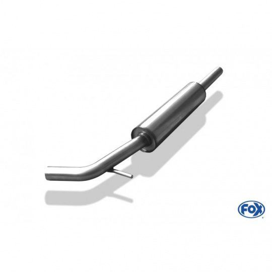 Fox Sportauspuff přední díl s tlumičem pro Volkswagen Polo 6N s motorem 1.4, 1.4 TD, 1.6, 1.7 D, 1.9 D