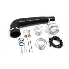 Forge Motorsport BOV ventil pro Škoda Octavia Mk2 1Z 2010-, barva hadice: černá, barva ventilu: stříbrná Forge Motorsport BOV ventil pro Škoda Octavia Mk2 1Z 2010-, barva hadice: černá, barva ventilu: stříbrná