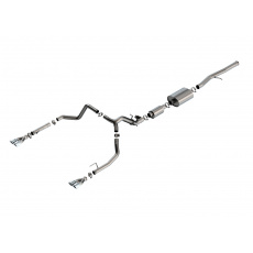 Borla Cat-Back výfukový systém "S-Type" pro GMC Sierra 1500 6.2L V8, automat, 2WD/4WD, EC s SB (6'7") 147.4" WB/ CC s SB (5'10") 147.4" WB, r.v. 2024, chromové koncovky Borla Cat-Back výfukový systém "S-Type" pro GMC Sierra 1500 6.2L V8, automat, 2WD/4WD, EC s SB (6'7") 147.4" WB/ CC s SB (5'10") 147.4" WB, r.v. 2024, chromové koncovky