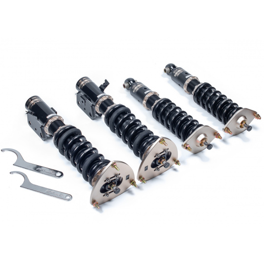 BC Racing výškově a tuhostně stavitelný podvozek série BR typ RH pro Subaru Impreza STI GVB/GVF, r.v. 11-14 sedan