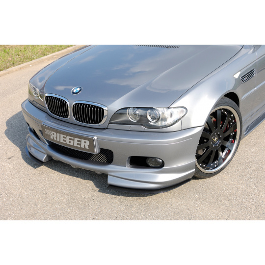 Rieger spoiler pod přední nárazník pro BMW řada 3 E46 kabriolet, kupé, sedan, touring vč. faceliftu, r.v. 02/02-, 02/98-12/01, plast ABS bez povrchové úpravy Rieger spoiler pod přední nárazník pro BMW řada 3 E46 kabriolet, kupé, sedan, touring vč. faceliftu, r.v. 02/02-, 02/98-12/01, plast ABS bez povrchové úpravy