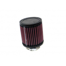 K&N univerzální kulatý filtr se vstupem 54 mm a výškou 102 mm, gumový vrchlík