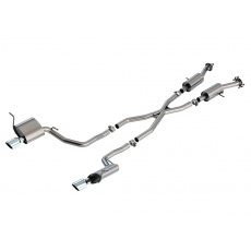 Borla Cat-Back výfukový systém "S-Type" pro Jeep Grand Cherokee 3,6l s automatickou převodovkou, 2WD/AWD, 4-dvéř., Laredo, Limited, Oveland, Trailhawk, r.v. 2014-2020, typ koncovek: chromové Borla Cat-Back výfukový systém "S-Type" pro Jeep Grand Cherokee 3,6l s automatickou převodovkou, 2WD/AWD, 4-dvéř., Laredo, Limited, Oveland, Trailhawk, r.v. 2014-2020, typ koncovek: chromové