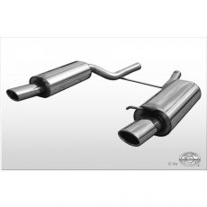 Fox Sportauspuff koncový tlumič výfuku s koncovkou 115x85 Typ 32 na obou stranách pro Audi S6 4B s motorem (Nur ESD) 2.4, 1.8 T, 2.5 TDI, 2.7, 2.8, 3.0, 3.7, 4.2, S6