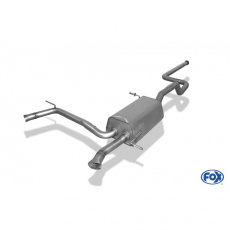 Fox Sportauspuff koncový tlumič výfuku s výstupem do originálních koncovek pro Citroen DS5 2011- s motorem 2.0 D