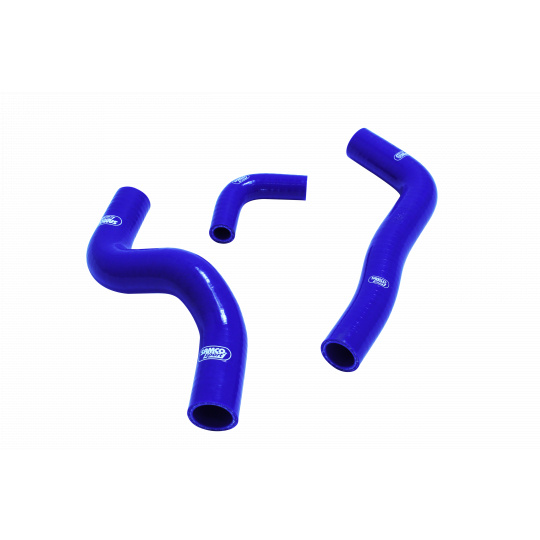 Samco Sport 3-dílná sada silikonových hadic pro vedení chladicí kapaliny pro Mazda Protégé 323, barva: modrá