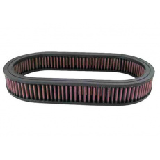 K&N univerzální oválný filtr s vnějším průměrem 371 mm a výškou 51 mm