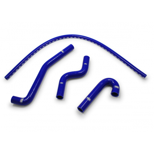 Samco Sport 4-dílná sada silikonových hadic pro vedení chladicí kapaliny pro Caterham 7 Rover série K 1400, barva: modrá Samco Sport 4-dílná sada silikonových hadic pro vedení chladicí kapaliny pro Caterham 7 Rover série K 1400, barva: modrá