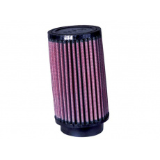 K&N univerzální kulatý filtr se vstupem 64 mm a výškou 152 mm, gumový vrchlík