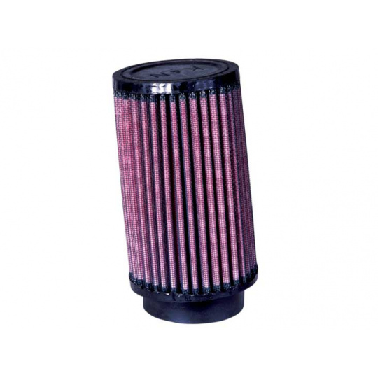 K&N univerzální kulatý filtr se vstupem 64 mm a výškou 152 mm, gumový vrchlík
