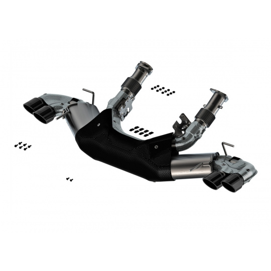 Borla Cat-Back "S-Type" pro Chevrolet Corvette Stingray C8 6,2l V8, automat, RWD 2-dvéř., AFM (20'-21')/DFM (22'-24'), r.v. 2020-2024, typ koncovek: černé Borla Cat-Back "S-Type" pro Chevrolet Corvette Stingray C8 6,2l V8, automat, RWD 2-dvéř., AFM (20'-21')/DFM (22'-24'), r.v. 2020-2024, typ koncovek: černé
