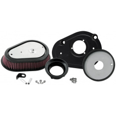 K&N Street Metal sportovní kit sání pro HARLEY DAVIDSON FXDWG Dyna Wide Glide 103 CI 2012-2016 Aluminum kovový vrchlík, výška: 64 mm