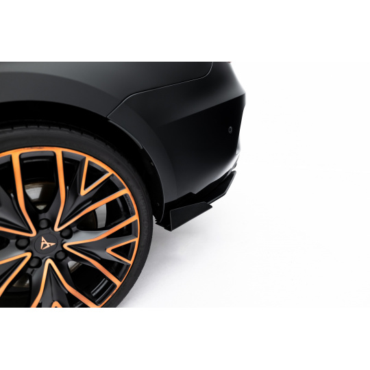 Maxton Design křidélka bočních difuzorů zad. nárazníku pro Cupra Leon ST Mk1 Facelift, plast ABS bez povrchové úpravy