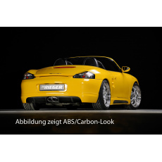 Rieger spoiler pod zadní nárazník pro Porsche Boxster 986  r.v. 09/96-10/04, plast ABS bez povrchové úpravy