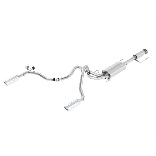 Borla Cat-Back výfukový systém "Touring" pro Toyota FJ Cruiser 4,0l V6 4-dvéř. r.v. od 10-14 Borla Cat-Back výfukový systém "Touring" pro Toyota FJ Cruiser 4,0l V6 4-dvéř. r.v. od 10-14