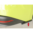 Rieger spoiler pod zadní nárazník na pravé straně pro Škoda Enyaq iV RS SUV (5AZ) r.v. 07/21-, plast ABS bez povrchové úpravy