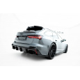 Maxton Design boční difuzory pod zadní nárazník pro Audi RS7 C8, materiál pravý karbon