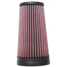 K&N univerzální kulatý zkosený filtr se vstupem 70 mm a výškou 210 mm, gumový vrchlík