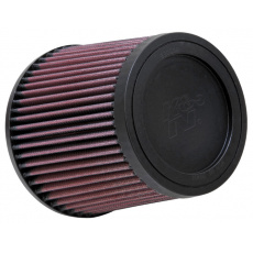 K&N univerzální kulatý zkosený filtr se vstupem 64 mm a výškou 140 mm, gumový vrchlík
