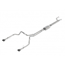 Borla Cat-Back výfukový systém "S-Type" pro Chevrolet Silverado 1500 6,2l V8, s aut. převodovkou, EC/SB, CC/SHB, 147" WB, r.v. 2019-2020, typ koncovek: černé Borla Cat-Back výfukový systém "S-Type" pro Chevrolet Silverado 1500 6,2l V8, s aut. převodovkou, EC/SB, CC/SHB, 147" WB, r.v. 2019-2020, typ koncovek: černé