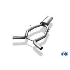 Fox Sportauspuff přední díl s tlumičem pro Mercedes třída E A207 2013- s motorem 2.0