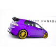 Maxton Design difuzory pod boční prahy ver.5 pro Volkswagen Golf R Mk8, Mk8 Facelift, černý lesklý plast ABS