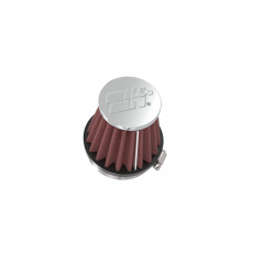 K&N univerzální kulatý zkosený filtr se vstupem 54 mm a výškou 70 mm, kovový vrchlík
