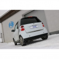 Fox Sportauspuff koncový tlumič výfuku s koncovkou 86x54 Typ 32 na obou stranách pro Smart Fortwo 451 2010- s motorem 1.0