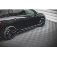 Maxton Design "Street Pro" difuzory pod boční prahy pro Volkswagen Golf R Mk8, plast ABS bez povrchové úpravy