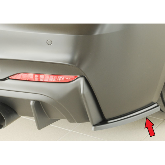 Rieger spoiler pod zadní nárazník na pravé straně pro BMW řada 2 F23 kabriolet r.v. 07/17-, plast ABS bez povrchové úpravy Rieger spoiler pod zadní nárazník na pravé straně pro BMW řada 2 F23 kabriolet r.v. 07/17-, plast ABS bez povrchové úpravy